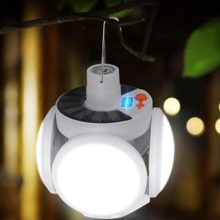 Ampoule Solaire LED Pliable Unisexe Portable
