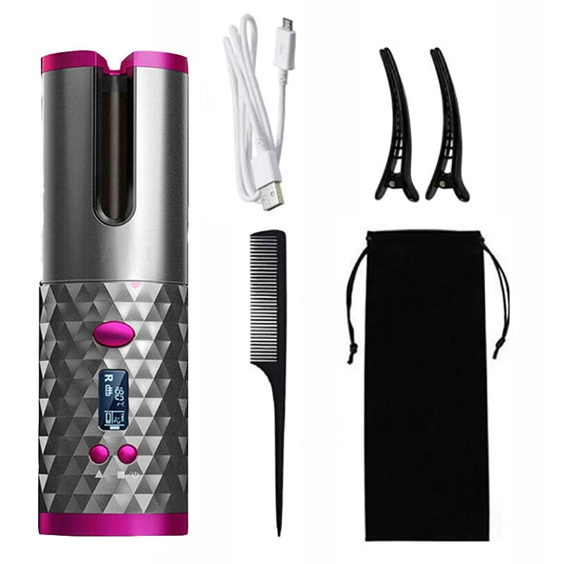 Boucleur Automatique Cheveux en Céramique Unisexe