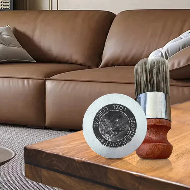 Kit Entretien Cuir Bois Brossé Unisexe Pratique
