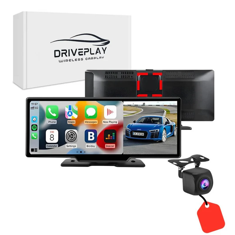 DrivePlay Pro 2+ - CarPlay et Android Auto - Écran Tactile