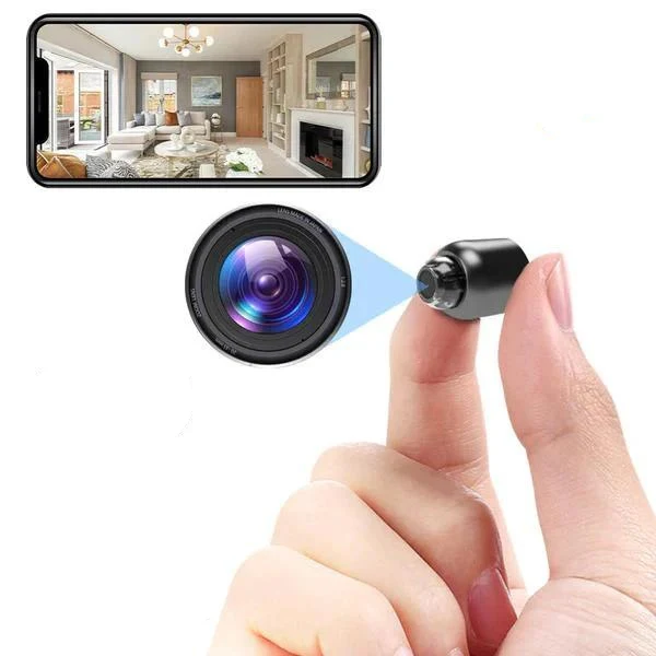 Minieye - Caméra Sécurité HD Enfant - Surveillance Discrète