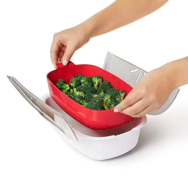 Panier Vapeur Micro-ondes Plastique Pratique Unisexe