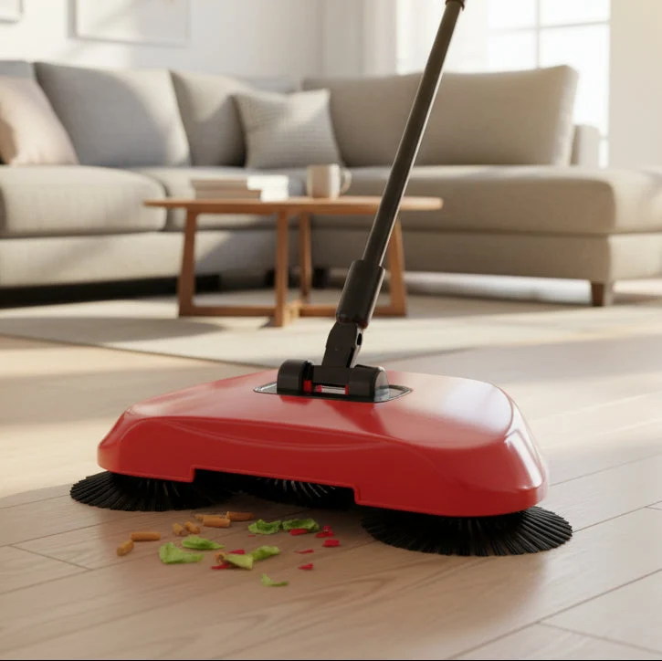 Balai Aspirateur Silencieux Sans Fil Ergonomique