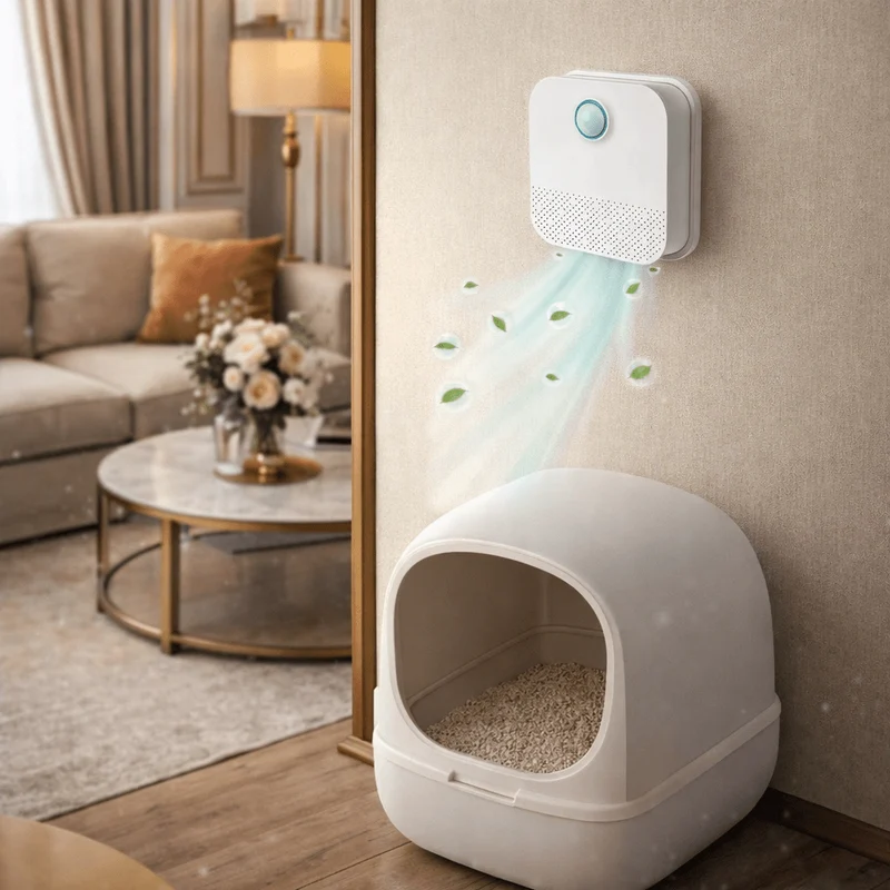 Purificateur dair Automatique avec Détecteur de Mouvement pour Chats