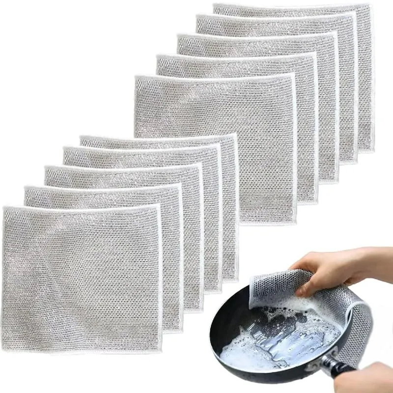 Torchon de Cuisine Coton Multifonctionnel Absorbant