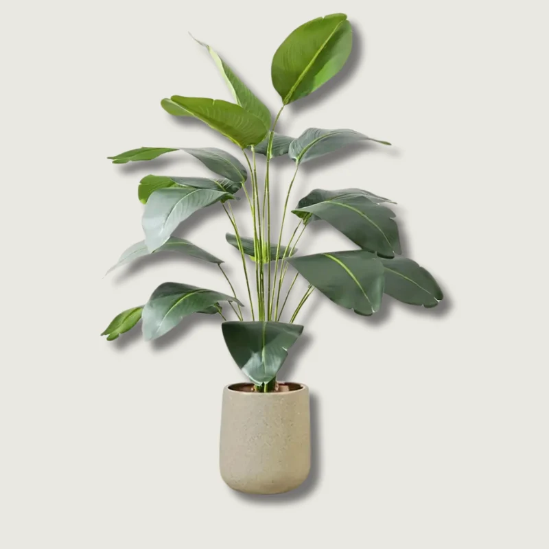 Faux Bananier Déco Tropical Facile d'Entretien