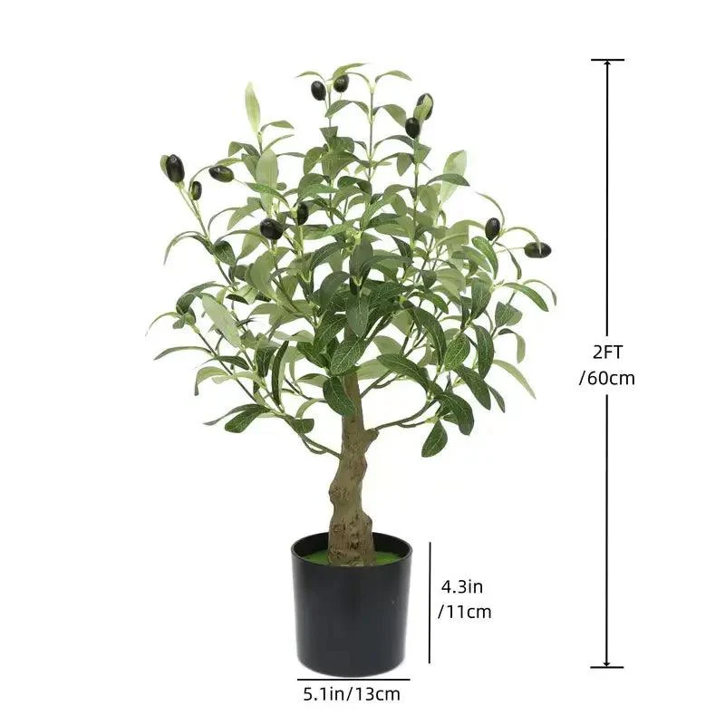 Arbre Olive Faux Végétal Réaliste