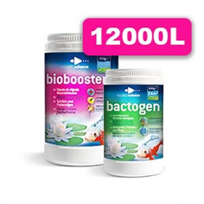 PACK Biobooster+ 12m³ + Bactogen 12m³ - Idéal pour un entretien complet