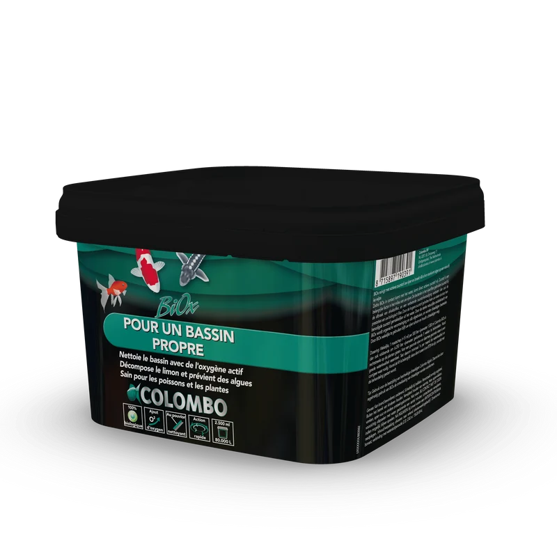 BiOx 2500 ml / 80 000 litres – Oxygène actif pour bassin – Colombo