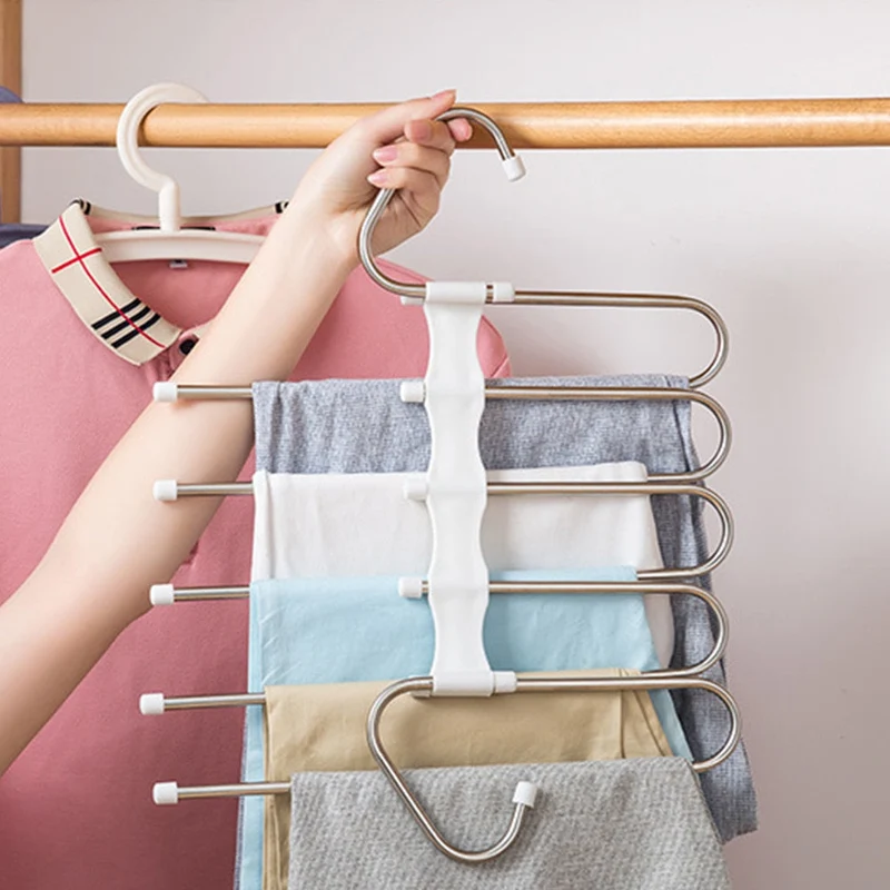 Rangement Pantalons - Organiseur Armoire Multifonctionnel