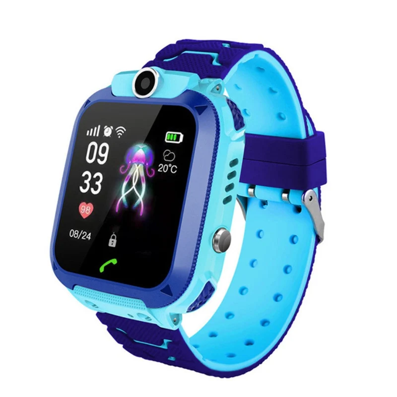 Montre Connectée Enfant GPS Écran Tactile Caméra Appels