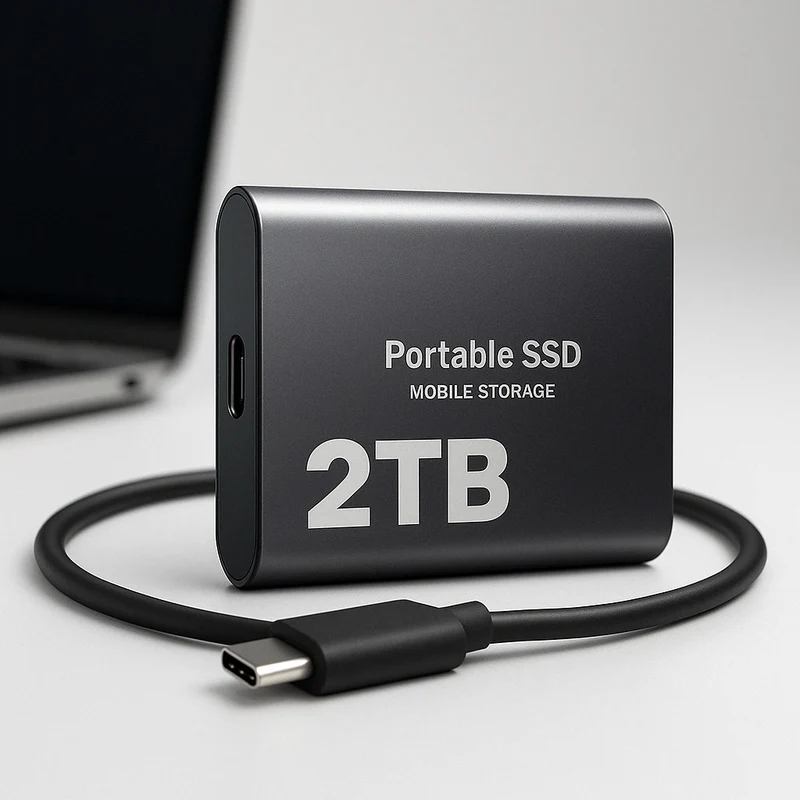 Disque dur SSD Externe USB-C Compact Portable
