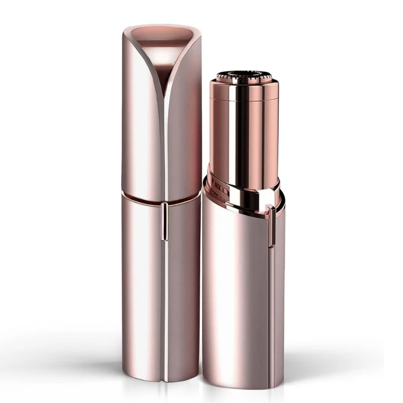 Épilateur visage électrique Femme compact sans fil pour retouches