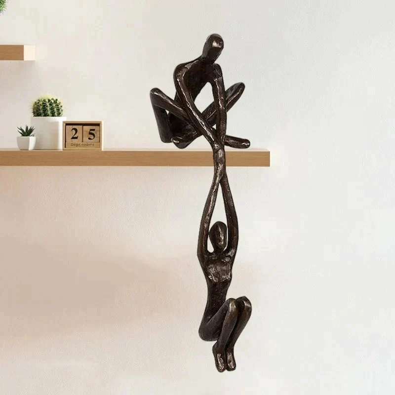 ElysianArt | Elegant Unique Love Statue Decorative Sculpture