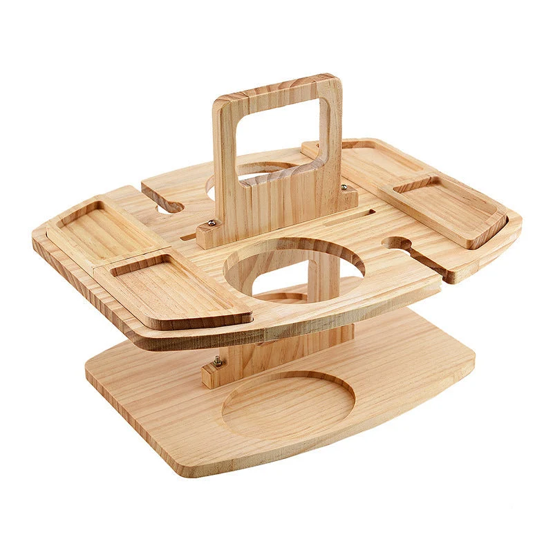 Table de Piquenique en Bois Élégante et Pliable