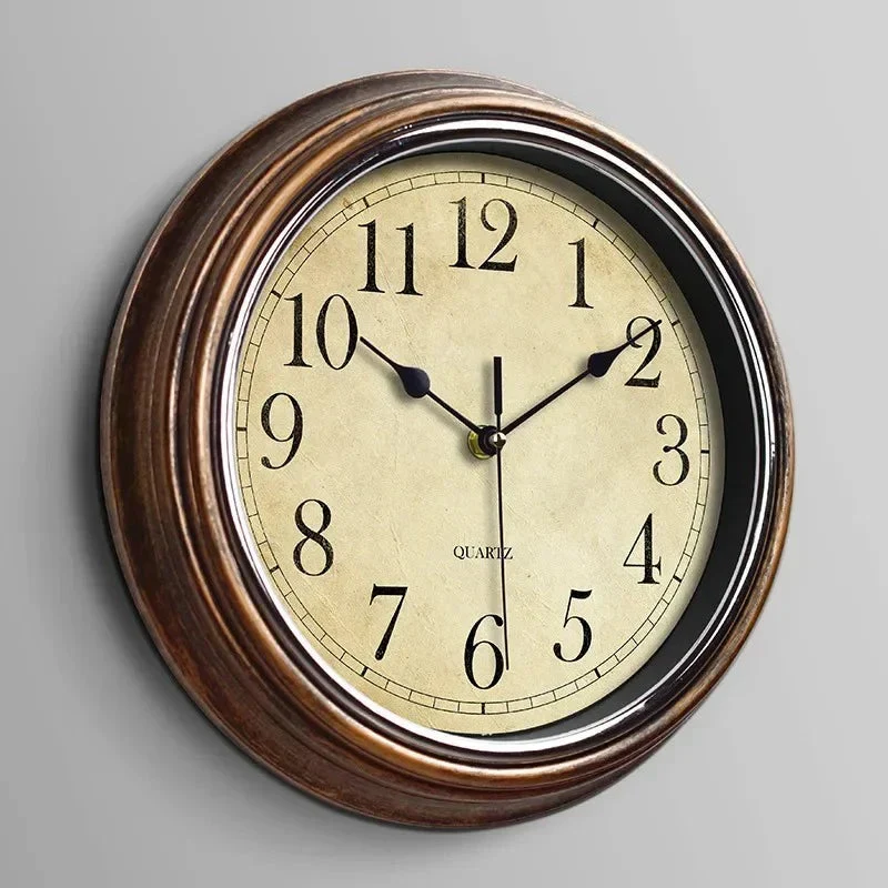 Horloge Murale Bois Chic Classique pour la Maison