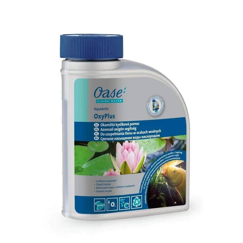 AquaActiv OxyPlus 500ml pour 10m³ - Remède immédiat en cas de manque d'oxygène