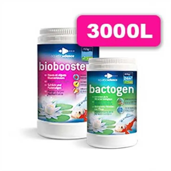 PACK Biobooster+ 3m³ + Bactogen 3m³ - Idéal pour un entretien complet
