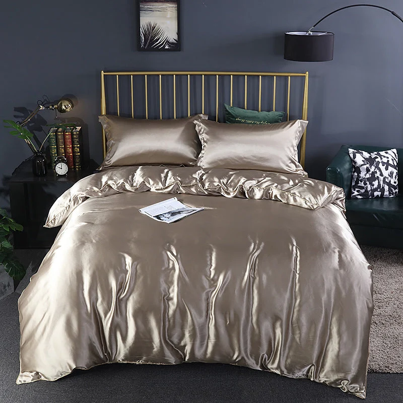 Linge de Lit en Soie Doux et Raffiné