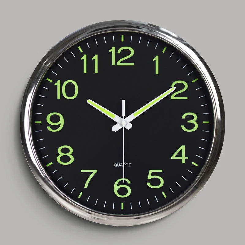 Horloge Murale Élégante Lumineuse | Cadran Raffiné et Atmosphère Calme
