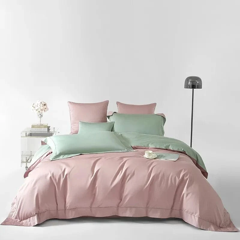 Housse de Couette Coton Doux | Imprimé Floral Raffiné et Chic