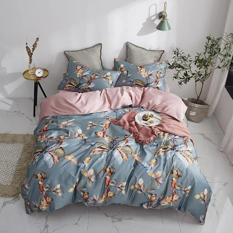 Housse de Couette Coton Doux et Raffinée pour Chambre