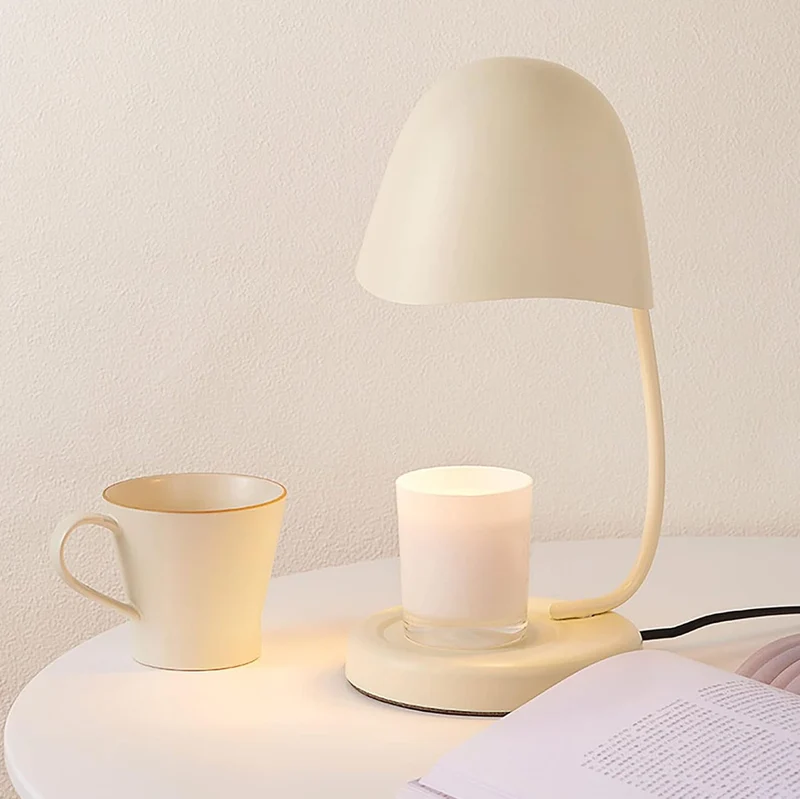Lampe Bougie Élégante en Laqué