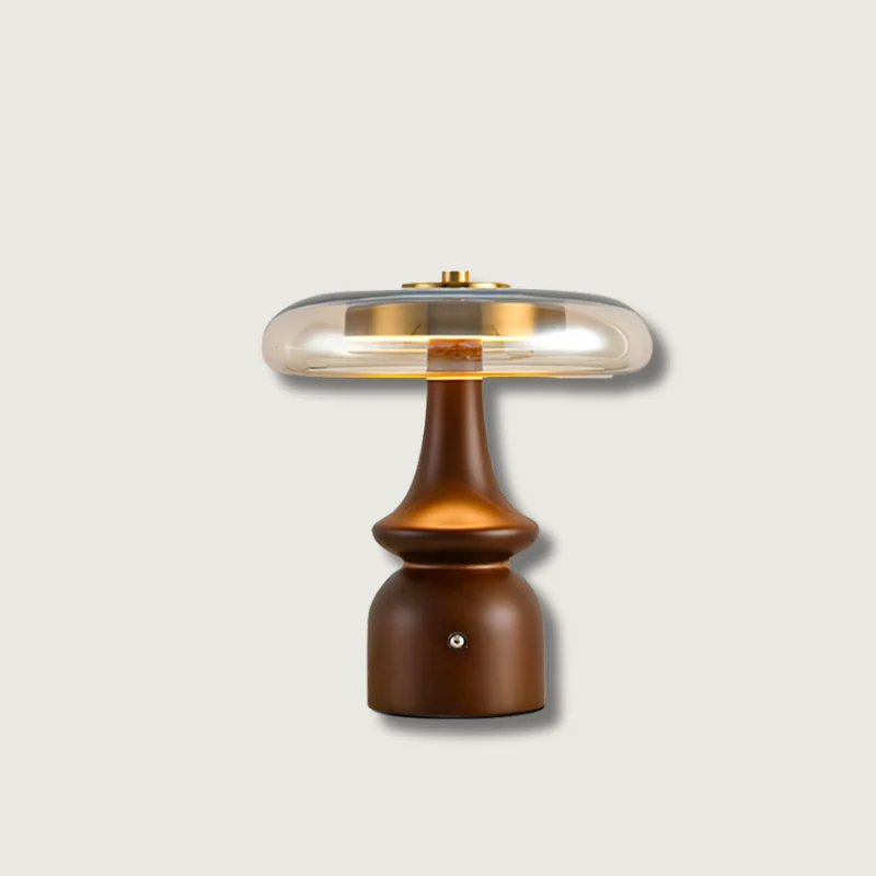 Lampe Déco Élégante en Verre Transparent