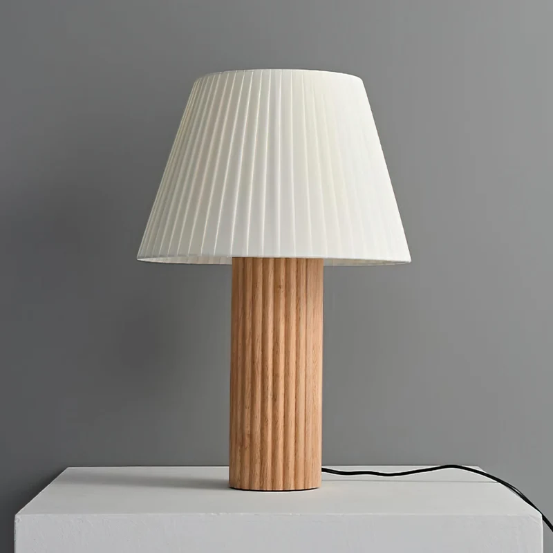 Lampe Bois Chic Éclairage Doux