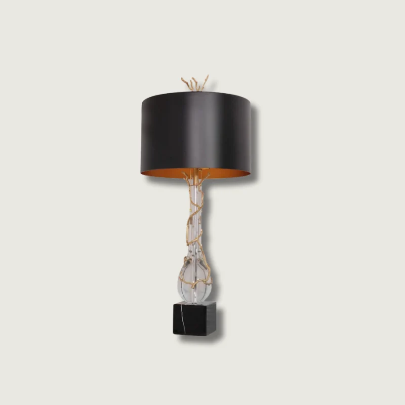 Lampe de Bureau Marbre Élégant et Raffiné