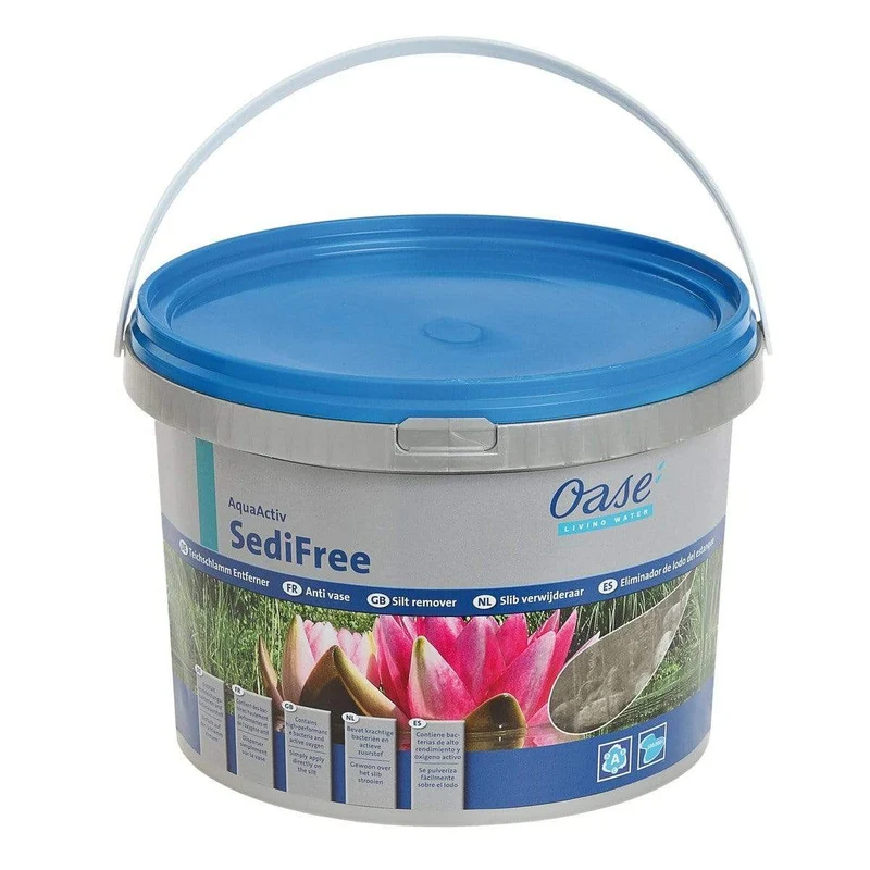 AquaActiv SediFree 5L - Bactéries ultra performantes pour la dégradation de la vase
