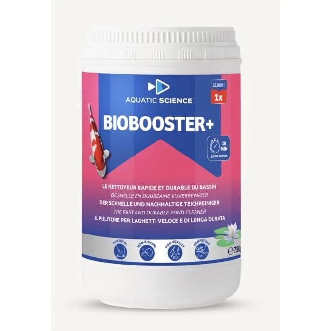 Biobooster+ pour 12m³ - Le nettoyeur du bassin