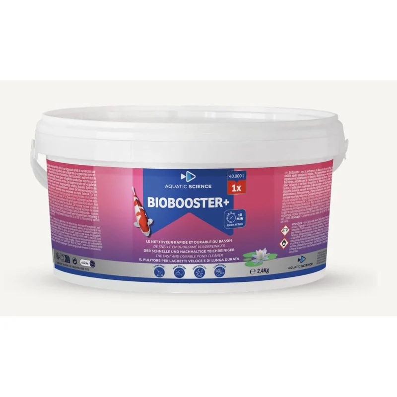 Biobooster+ pour 40m³ - Le nettoyeur du bassin