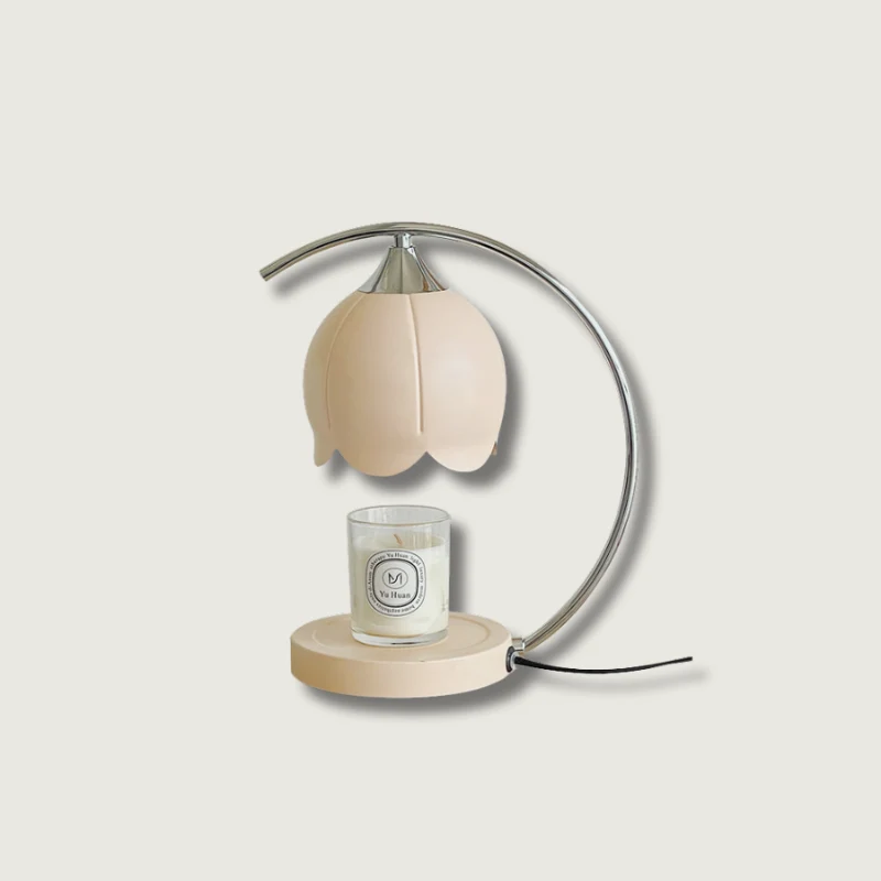 Lampe de Bureau Élégante Fleurie