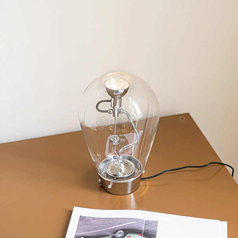 Lampe de Table Design en Cristal | Élégante et Éco-Énergétique