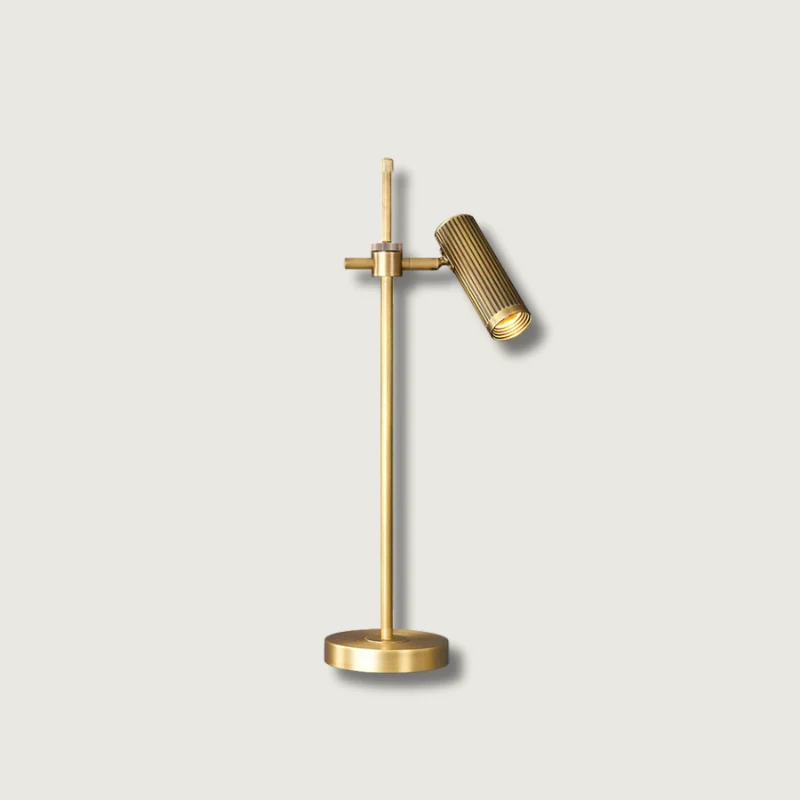 Lampe de Bureau en Métal Chic