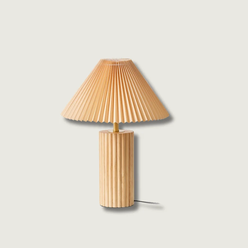 Lampe de Bureau en Bois Chic et Raffinée