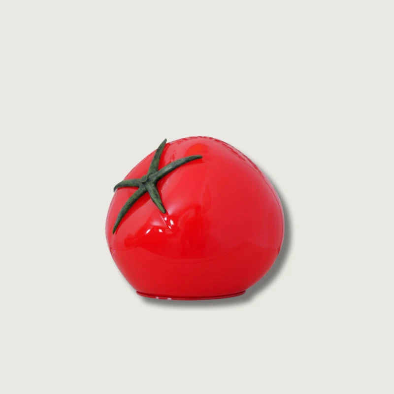 Lampe de Table Colorée en Résine Rouge