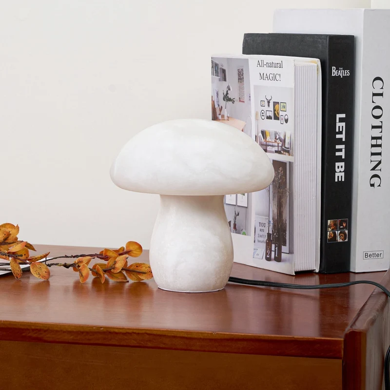 Lampe Alabastre Design Rétro Chic