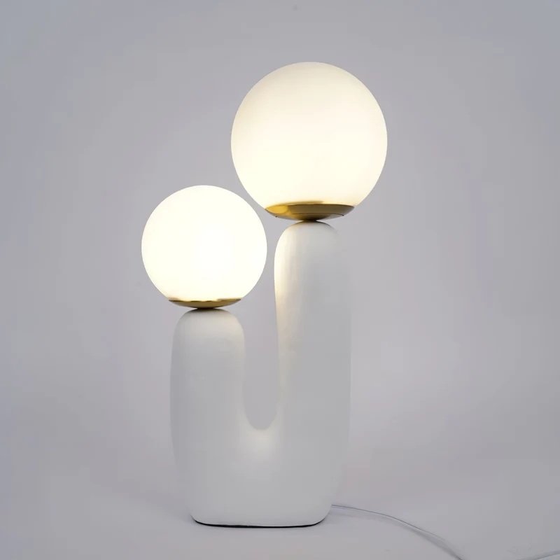 Lampe de Table en Verre Élégante et Design Contemporain