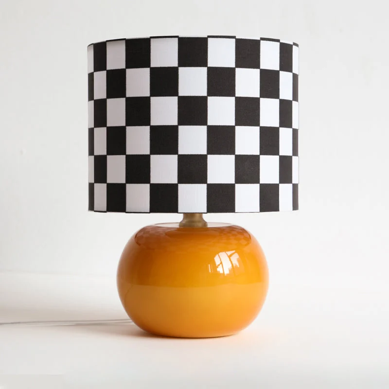 Lampe de Table Moderne en Verre et Métal