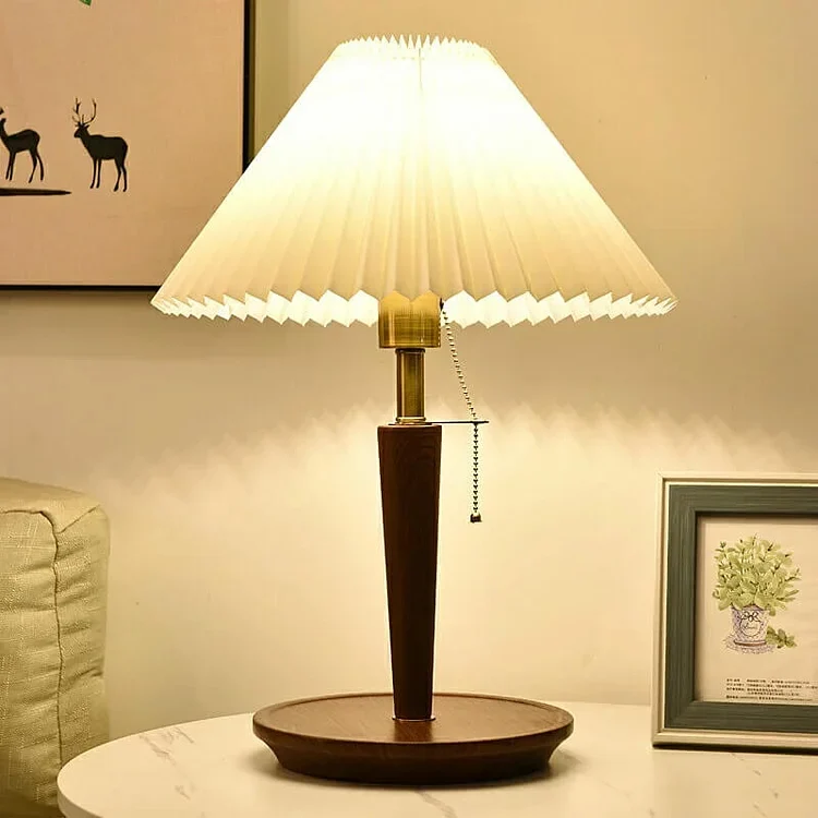 Lampe Bois Naturel Chaude et Douce