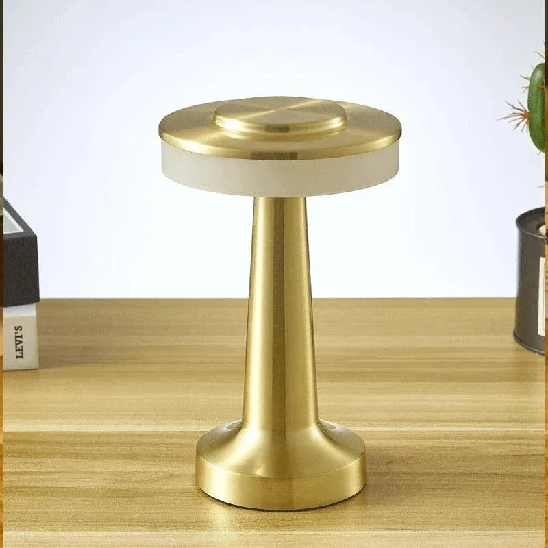 Lampe de Bureau LED Compacte avec Batterie Rechargeable