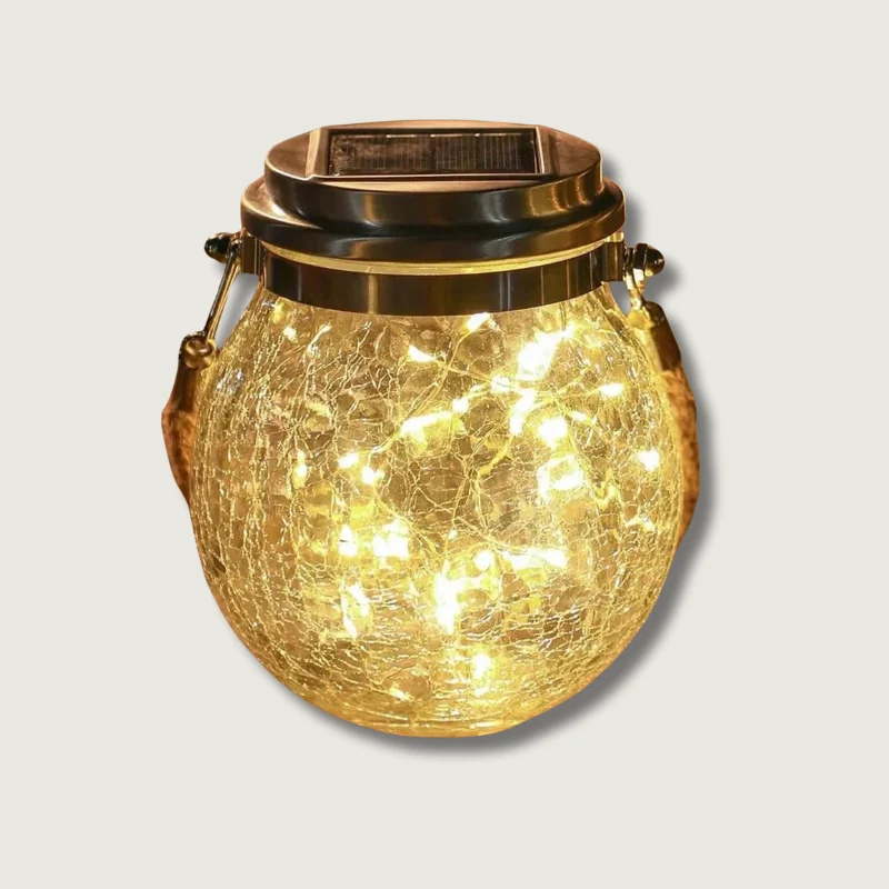 Lampe LED Écologique en Verre Décoratif