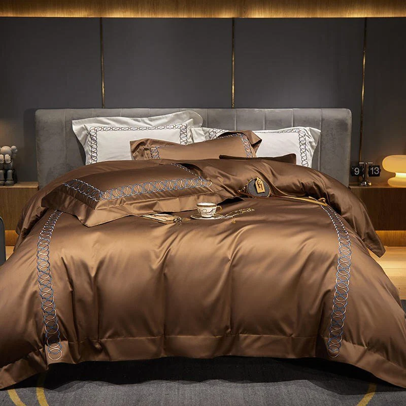Draps de Lit Coton Fin Doux et Raffinés