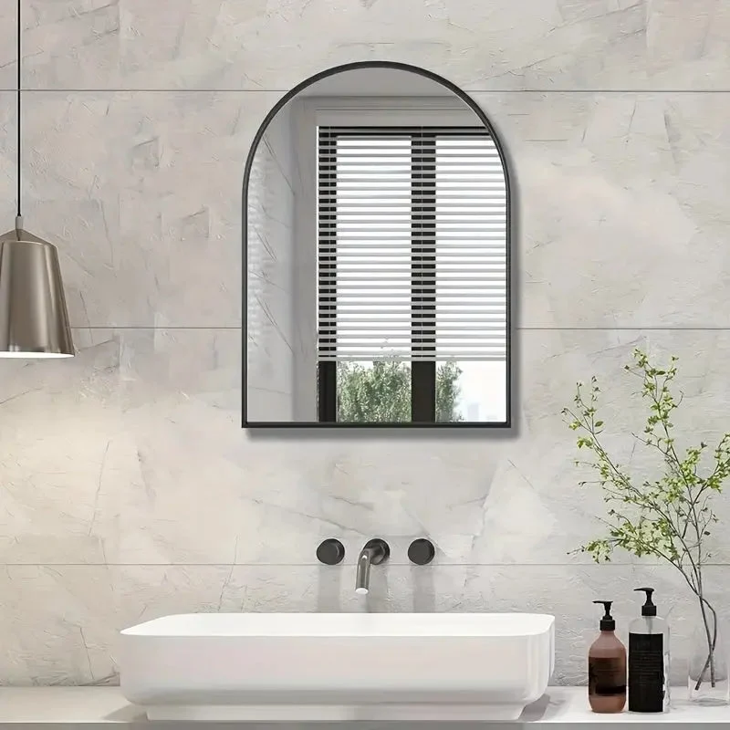 Miroir Décoratif en Métal | Réflexion Parfaite et Fixation Simple