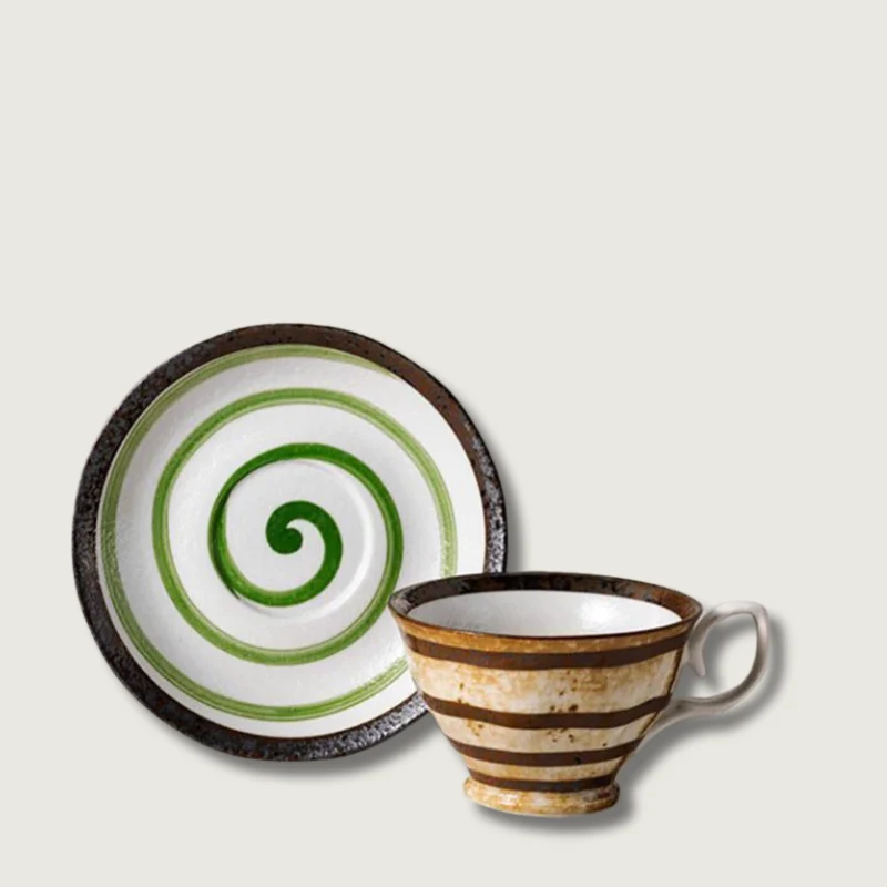 Tasse Thé Japonaise en Céramique Décorative