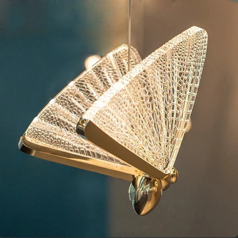 Luminaire LED Décoratif Ailes de Papillon