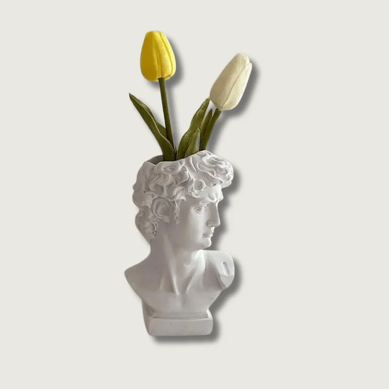 Vase Céramique Grec Style Élégant Déco