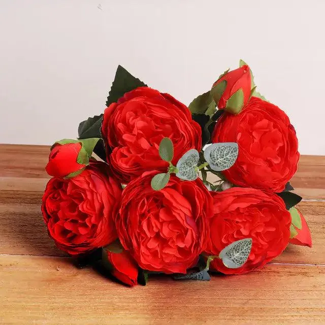 Composition de Fleurs Artificielles Élégantes
